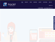 Tablet Screenshot of e-trackit.co.uk